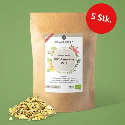 ORGANIC Ayurveda Vata - 5 pcs.