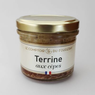 Label Rouge Terrina di maiale ai funghi porcini (Le Comptoir du Fougeray)