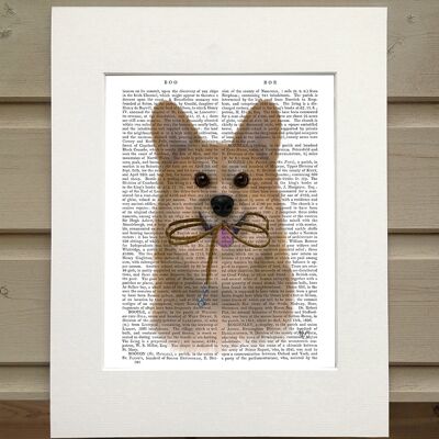 Corgi Walkies, Dog Book Print, Art Print, Wall Art