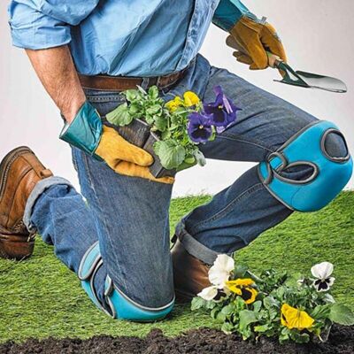 KNEELO PROTECT: Coppia di ginocchiere da giardinaggio regolabili