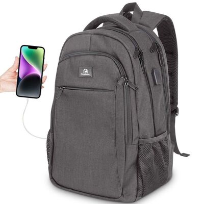 Backpack with USB port