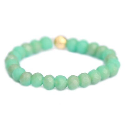 Anillo de cuentas de jade