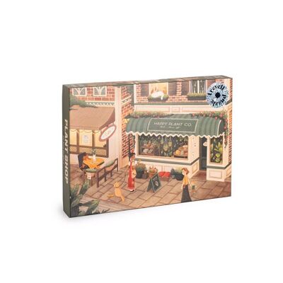 Plant Shop Puzzle - Trevell - 1000 Teile