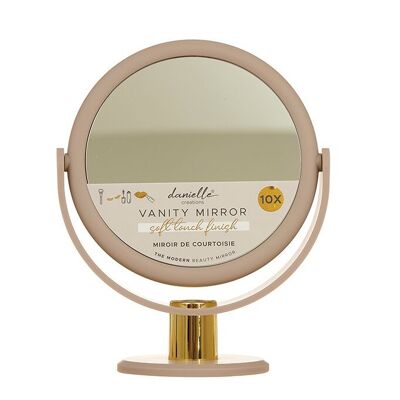 Miroir de courtoisie Danielle Soft Touch taupe