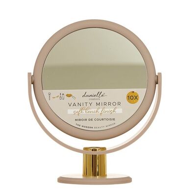 Danielle Soft Touch Vanity Mirror Taupe