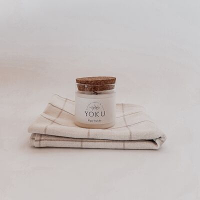 Cork stopper candle FRESH FIG