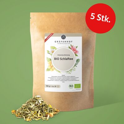 ORGANIC Sleep Tea - 5 pcs.