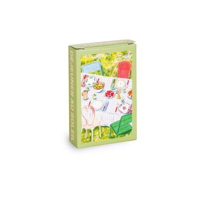 Mini puzzle Déjeuner au soleil – Trevell – 99 pièces