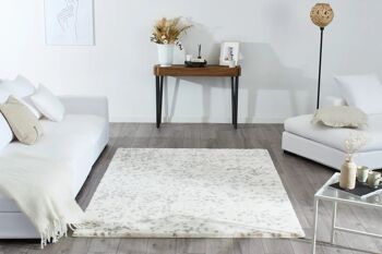 Tapis shaggy doux ALENA 671 beige 5