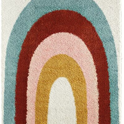 Shaggy rug AQUARELLE 164 multi