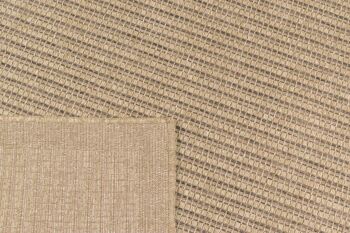 Tapis aspect Jute Nature 8751 marron 8