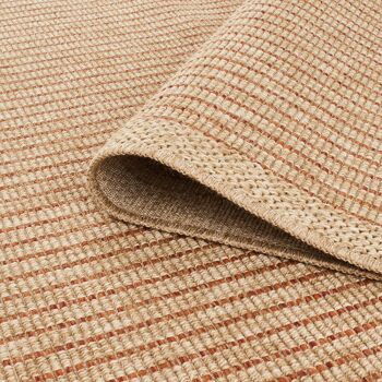 Tapis aspect Jute Nature 8876 terra 3