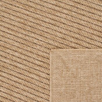 Tapis aspect Jute Nature 8876 marron 2