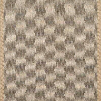 Blue natural jute effect living room rug