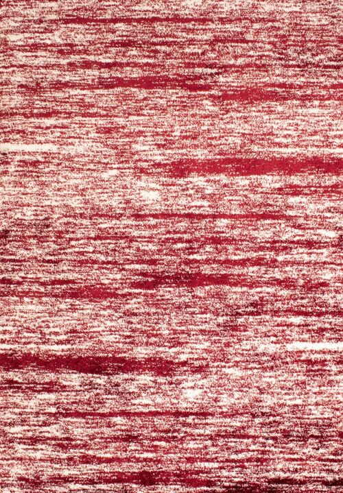 Tapis shaggy doux Oslo 584 rouge