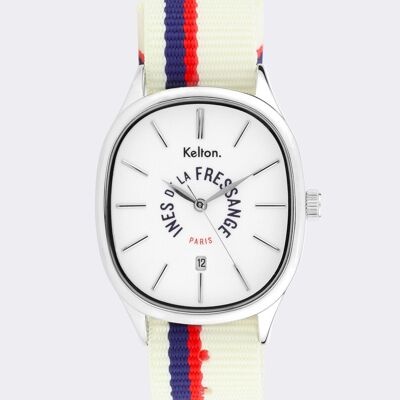 GRANDE COLORAMA SPORT ECRU KELTON X INES DE LA FRESSANGE PARIS UHR