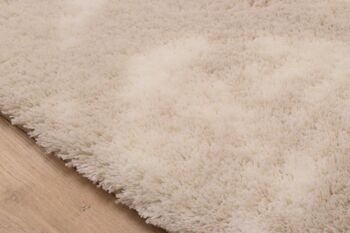 Tapis shaggy doux Oslo 677 beige 3