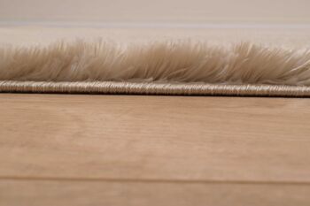 Tapis shaggy doux Oslo 677 beige 4