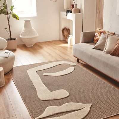 Tapis Palma 9493 blanc