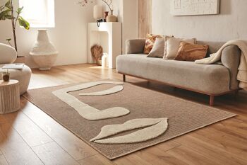 Tapis Palma 9493 blanc 2