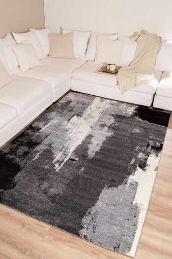 Tapis PATTERN 1045 anthracite 1