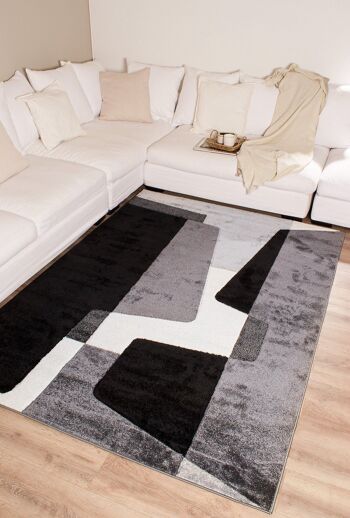 Tapis PATTERN 1044 anthracite 1