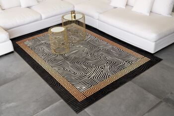 Tapis STAMPA 2208 noir 2