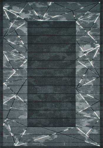 Tapis STAMPA 2963 noir 1