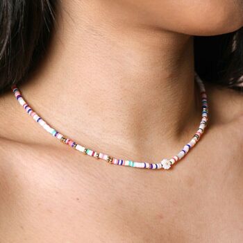 Perle Miyuki avec perles multicouches et collier de perles focales Daisy 3