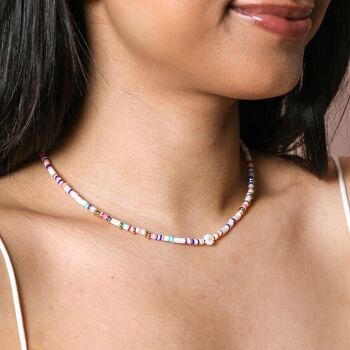 Perle Miyuki avec perles multicouches et collier de perles focales Daisy 4