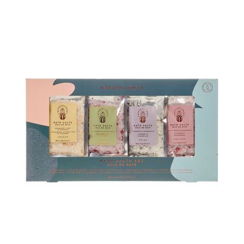 Wanderflower Bath Salts Set