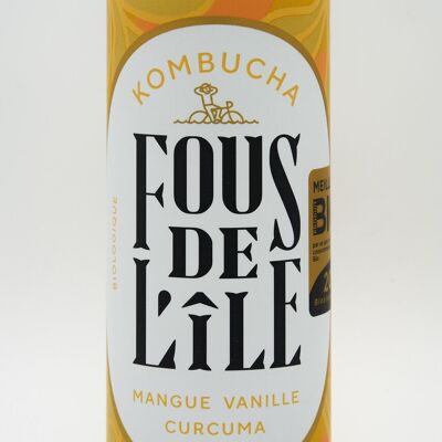 Kombucha Mango Vanilla Turmeric Can 33cl