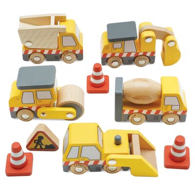 Vehículos de construcción TV442-C/ Coches, camiones y excavadoras de juguete para construcción (nueva apariencia)