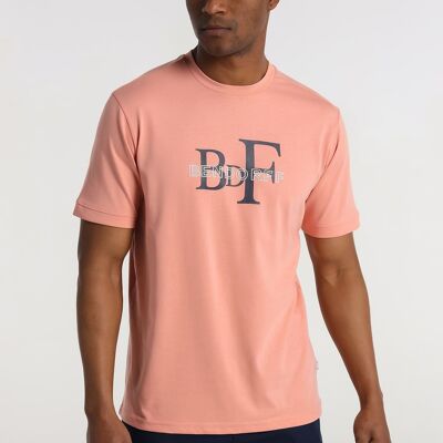 BENDORFF - T-Shirt Rippen Kurzarm + Grafik Bdf | 124552