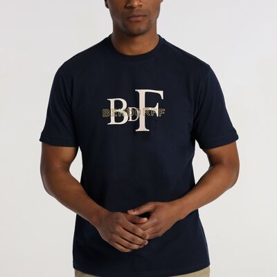 BENDORFF - T-Shirt Rippen Kurzarm + Grafik Bdf | 124554