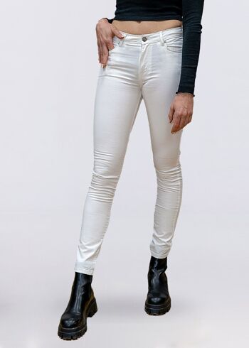LOIS JEANS - Pantalon coupe skinny couleur sergé | 124571 1