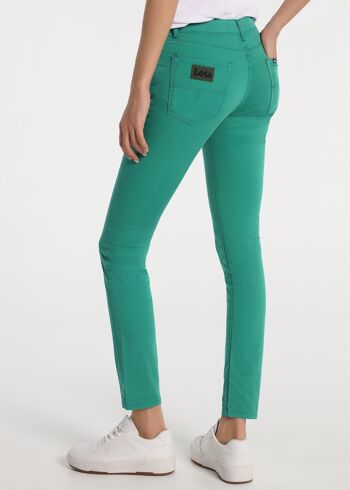 LOIS JEANS - Pantalon coupe skinny couleur sergé | 124573 3