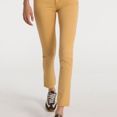 LOIS JEANS – Skinny-Fit-Hose in Twill-Farbe | 124574