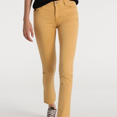 LOIS JEANS – Skinny-Fit-Hose in Twill-Farbe | 124574