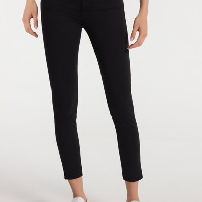 LOIS JEANS - Pantalon skinny taille haute couleur sergé | 124578