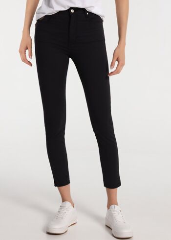LOIS JEANS - Pantalon skinny taille haute couleur sergé | 124578 1