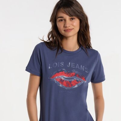 LOIS JEANS – Kurzarm-Grafik-T-Shirt | 124618