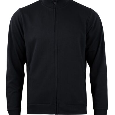 BLANK unisex sweat jacket with zipper and side pockets