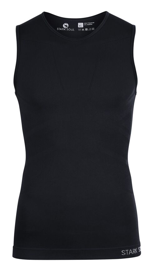 Stark Soul® Tanktop Unterzieh-Shirts Ärmellos Seamless - WARM UP -