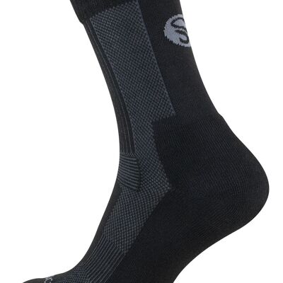 Stark Soul® Unisex Outdoorsocken aus MERINO Wolle mit gepolsterter Sohle im Einzelpack