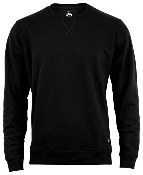 Herren Sweatshirt Rundhals-Sweater - Pullover | Innen angeraut
