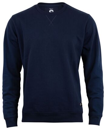 Pull col rond sweat-shirt homme - pull | Intérieur rugueux 12