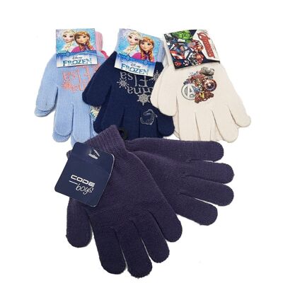 Mix of various Code kids gloves