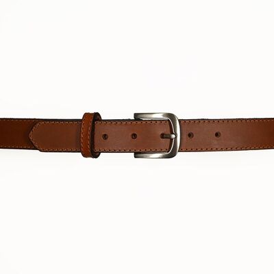 French leather belt - "Odet"