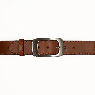French leather belt - "Cazine"